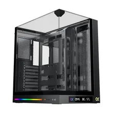 Thùng máy Xigmatek Ocean II Digital ATX (EN90700) | Không kèm Fan, Đen