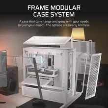 Vỏ Case Corsair Frame 4000D Modular Mid Tower - White (CC-9011291-WW)