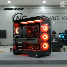 Vỏ Case DarkFlash DY470 Black (ATX, Mid Tower,Màu Đen) Case Bể Cá