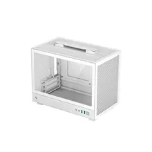Vỏ Case Deepcool CH160 WH Glass Mini-ITX | Trắng, không kèm fan