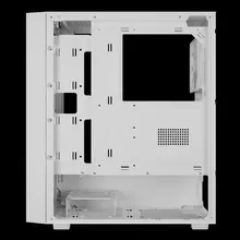 Vỏ Case Gamdias Aura GC2 Elite ARGB F-ATX (Kèm Sẵn 4F ARGB) - Trắng