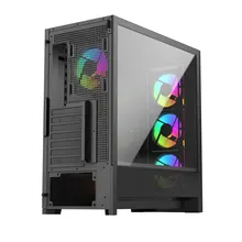 Vỏ Case Gaming LinkTech Bahamut 4FA Full Atx (Kèm Sẵn 4F ARGB) (Hồ Cá)