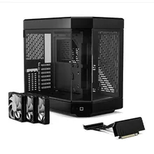Vỏ Case Hyte Y60 Black - Kèm sẵn cáp Riser PCIe 4.0 (CS-HYTE-Y60-B)