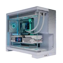 Vỏ Case Leopard AX-1 ATX (Không Kèm Fan) - Trắng