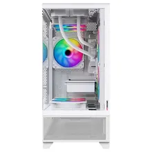 Vỏ Case Magic Mix Tower Air - Trắng | Aio 240, hồ cá