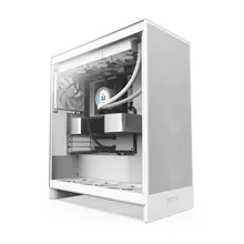 Vỏ Case NZXT H7 Flow 2024 - White | kèm sẵn 3 fan F120Q (CM-H72FW-01)