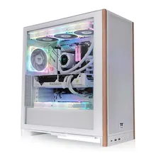 Vỏ Case Thermaltake S370 WS Mid Tower (CA-11J-00M6WN-00) | Mid Tower, Sẵn 4 Fan không Led, Trắng