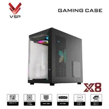 Vỏ Case VSP X8 - Đen | Hồ cá, không kèm fan