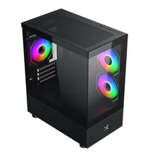 Vỏ Case Xigmatek Alphard M 3IF | M-ATX/ITX, Kèm sẵn 3 fan, Đen