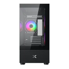 Vỏ Case Xigmatek Alphard M 3IF | M-ATX/ITX, Kèm sẵn 3 fan, Đen
