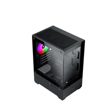 Vỏ Case Xigmatek View II 3F M-ATX | Màu đen