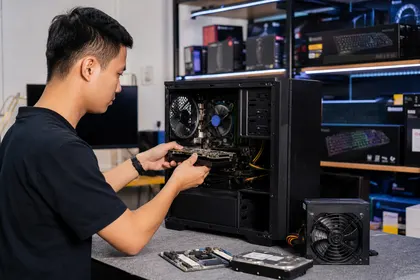 Kinh Nghiệm Mua PC Cũ 2026: Checklist Không Bị Hớ