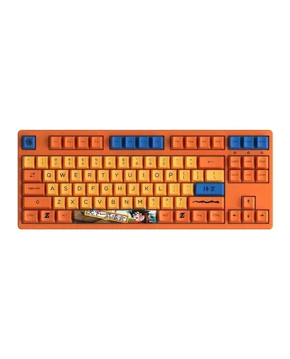 Bàn phím cơ AKKO 3087 RF Dragon Ball Z - Goku (AKKO switch v3 - Cream Yellow)