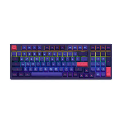 Bàn phím cơ AKKO 3098 Neon | Switch Cream Yellow Pro