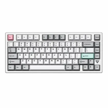 Bàn Phím Không Dây Gaming ATK VXE V75K Silver | CNC Led RGB, Anya Switch (Linear)