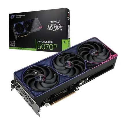 Card màn hình Colorful iGame GeForce RTX 5070 Ti Ultra OC SFF 16GB-V | 16GB GDDR7, 3x DisplayPort 2.1b, HDMI 2.1b