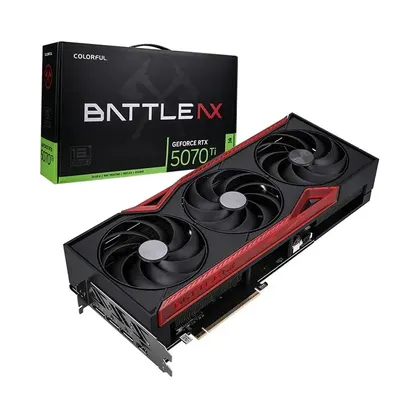 Card màn hình Colorful RTX 5070 Ti Battle AX | 16GB GDDR7, 8960 CUDA, 750W