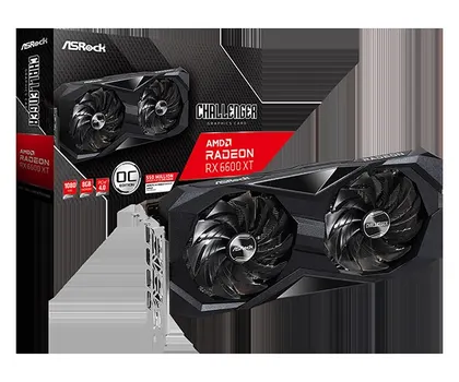 Card màn hình cũ ASRock RX 6600XT 8GB GDDR6 Challenger D OC