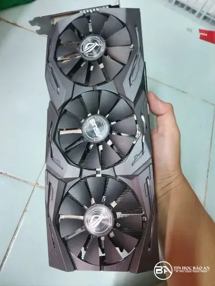 Card màn hình cũ Asus RX 580 Rog 8Gb