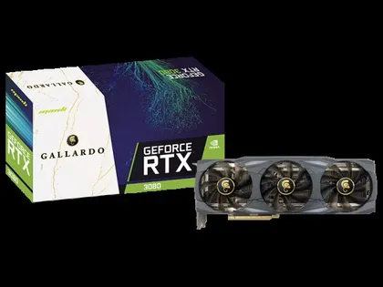 Card màn hình cũ Manli RTX 3080 Gallardo 10Gb Gaming