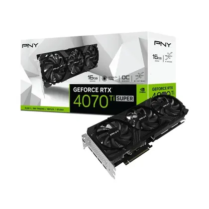 Card màn hình cũ PNY RTX 4070 Ti Super 16GB Verto OC