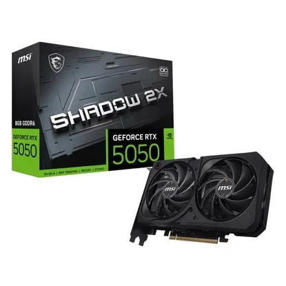 Card màn hình MSI RTX 5050 Shadow 2X OC 8G