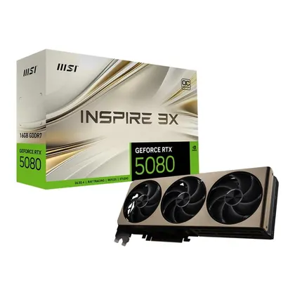 Card màn hình MSI RTX 5080 16G INSPIRE 3X OC