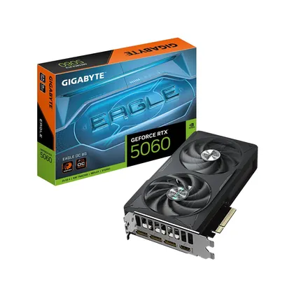 Card màn hình NVIDIA GeForce RTX 5060 Gigabyte EAGLE OC | 8GB GDDR7, 3840 CUDA, 550W