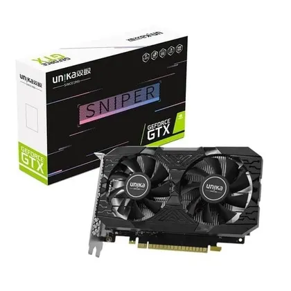 Card màn hình NVIDIA GTX 1650 Unika Super Sniper V2 | 4GB GDDR6, CUDA, 300W