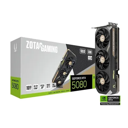 Card màn hình NVIDIA RTX 5080 Zotac SOLID CORE OC (ZT-B50800J2-10P) | 16GB GDDR7, 10752 CUDA, 850W