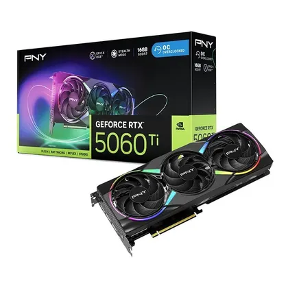 Card màn hình PNY RTX 5060 Ti 16GB EPIC-X RGB Overclocked Triple Fan