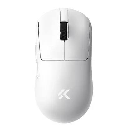 Chuột Gaming Không Dây Mchose A7 V2 Pro White | 3 Modes, PAW3395, 26.000 DPI, 59g (HW-A7V2-2)