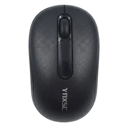 Chuột Gaming Ynxsc W108G Black | Không dây 2.4GHz, 1600 DPI, Ergonomic, Đen