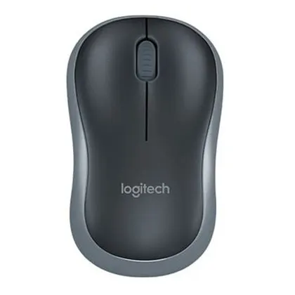 Chuột Văn Phòng Không Dây Logitech M185 Optical Wireless (Xám)