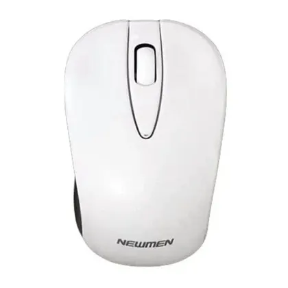 Chuột Văn Phòng Không Dây Newmen F368 (Trắng Đen)