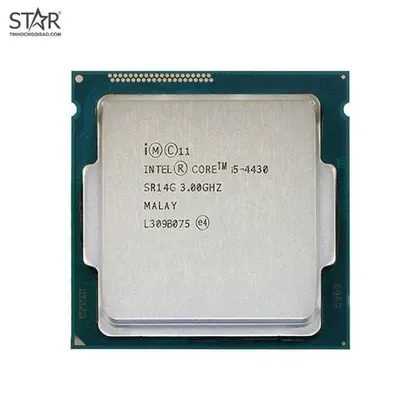 CPU Intel Core i5 4430 (3.20GHz, 6M, 4 Cores 4 Threads) Tray New chưa gồm Fan