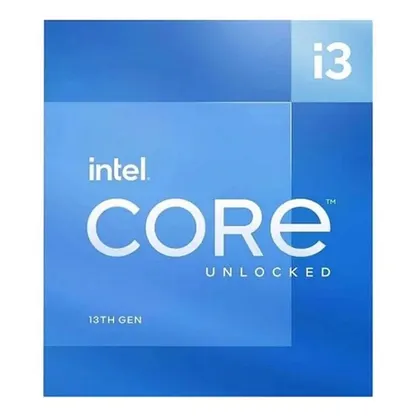 CPU Intel i3-13100F Box chính hãng (up to 4.5Ghz, 4 nhân 8 luồng, 12MB Cache, 65W) - Socket Intel LGA 1700/Raptor Lake)