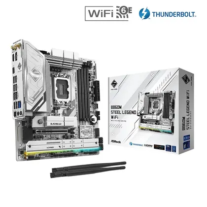 [Cũ] Mainboard Asrock B860M Steel Legend Wifi Ddr5 | BH 3T Star