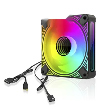 Fan Case Coolmoon DM1 ARGB | Đen (Sync main)