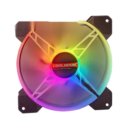 Fan Case Coolmoon Y1 Led RGB 140mm
