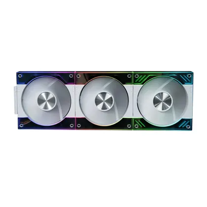 Fan Case Leopard Interstellar V3 - White | Kit 3 fan, ghép nối không dây, lẫy chuyển hướng gió