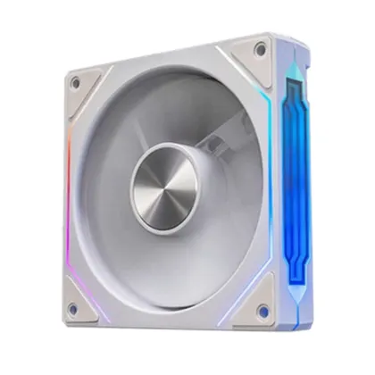 Fan Case Leopard Prism 4RS ARGB - White | Kit 5 fan, sync main