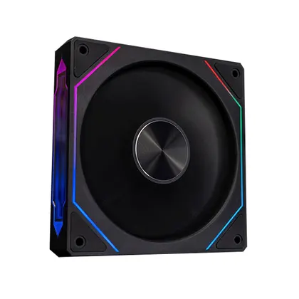 Fan Case Leopard Prism 4RS RGB - Black | Kit 5 fan, kèm sẵn hub, remote