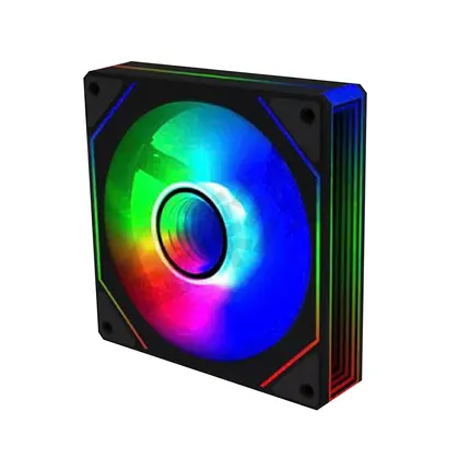 Fan Case Leopard S1 Auto RGB - Black (Cắm nguồn trực tiếp)