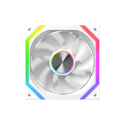 Fan PC Xigmatek Infinity Pro 6 (EN 49446) | Fan 120mm, ARGB, Gió ngược, Trắng