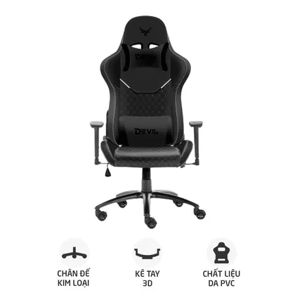 Ghế Gaming Devil Đen