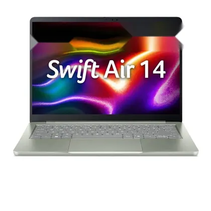 Laptop ACER Swift Air 14 SFA14-I31-34NF | C3 304, 12GB LPDDR5X, SSD 512GB, 14" WUXGA 120Hz IPS, Windows 11 Home, Xanh (NX.W49SV.001)