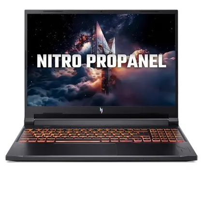 Laptop Gaming ACER Nitro ANV16-72-71T9 | Core 7-240H, 16GB DDR5, SSD 512GB NVMe, 16" WUXGA 180Hz, RTX 5060 8GB, Win 11, Đen (NH.QUNSV.001)