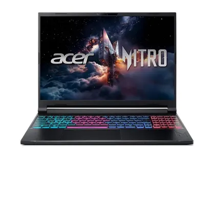 Laptop Gaming ACER Nitro ANV16S-71-58WQ (NH.QXBSV.001) | Core 5 210H, 32GB DDR5, SSD 512GB NVMe, 16" WQXGA 180Hz, RTX 5050 8GB, W11, Đen