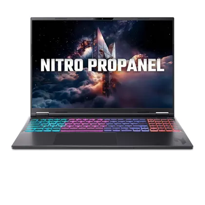 Laptop Gaming ACER Nitro ProPanel AN16S-61-R9CN | Ryzen AI 7 350, 16GB DDR5, SSD 512GB NVMe, 16" 2K+ 180Hz, RTX 5070 8GB, Win 11, Đen (NH.QXGSV.001)